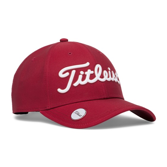 Titleist Players Ball Marker pánská kšiltovka, crimson