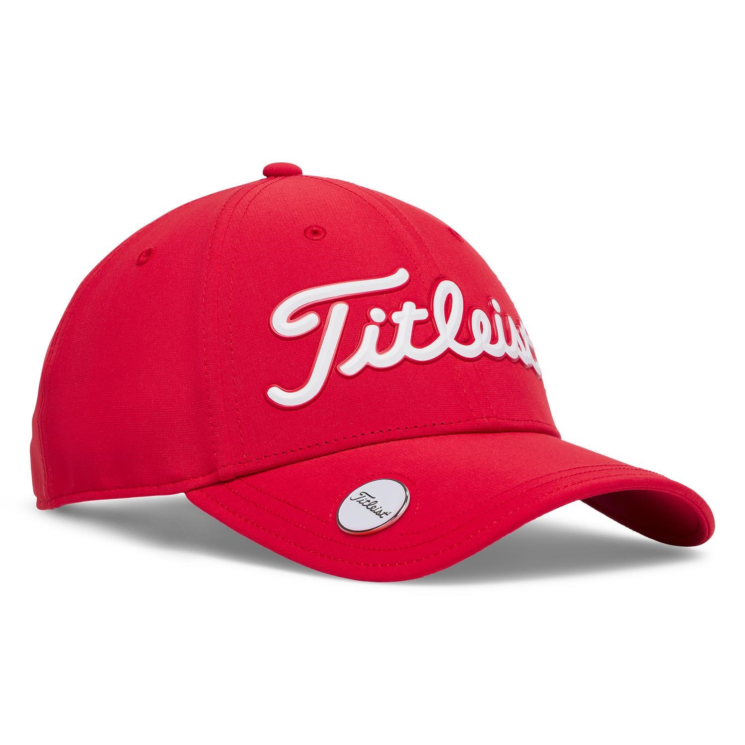 Titleist Players Ball Marker pánská kšiltovka, červená