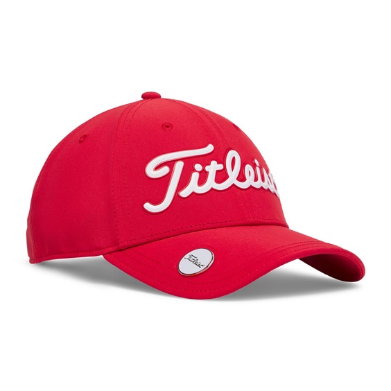 Titleist Players Ball Marker pánská kšiltovka, červená