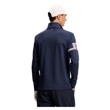 J.Lindeberg Heath Strike Mid Layer pánská mikina, JL Navy