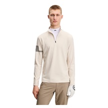 J.Lindeberg Heath Strike Mid Layer pánská mikina, moonbeam