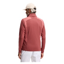 J.Lindeberg Lukas Quarter Zip Mid Layer pánská mikina, apple butter
