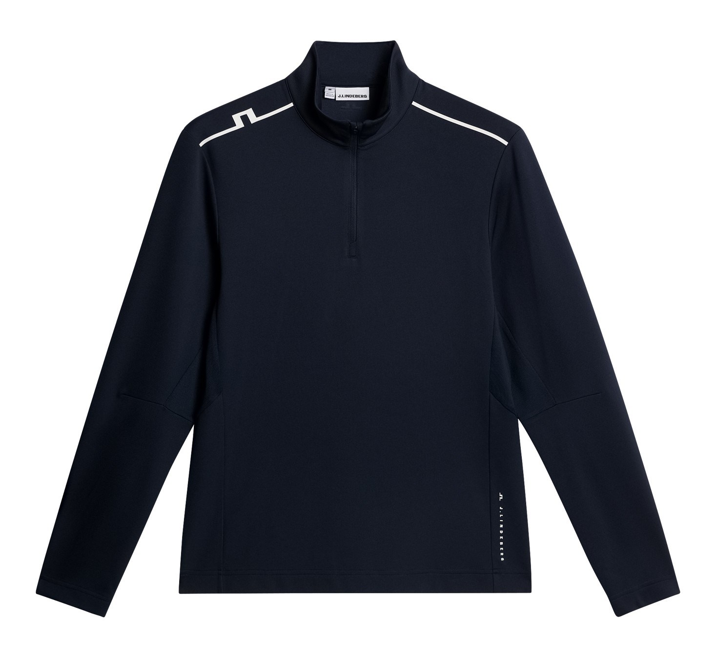 J.Lindeberg Leon Quarter Zip Mid Layer pánská mikina, JL navy