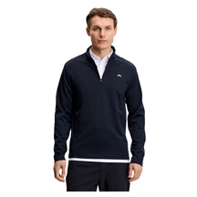 J.Lindeberg Clide Quarter Zip Mid Layer pánská mikina, JL Navy