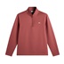 J.Lindeberg Clide Quarter Zip Mid Layer pánská mikina, apple butter