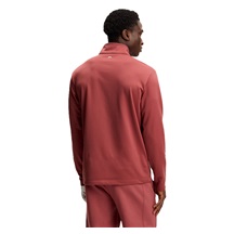 J.Lindeberg Clide Quarter Zip Mid Layer pánská mikina, apple butter