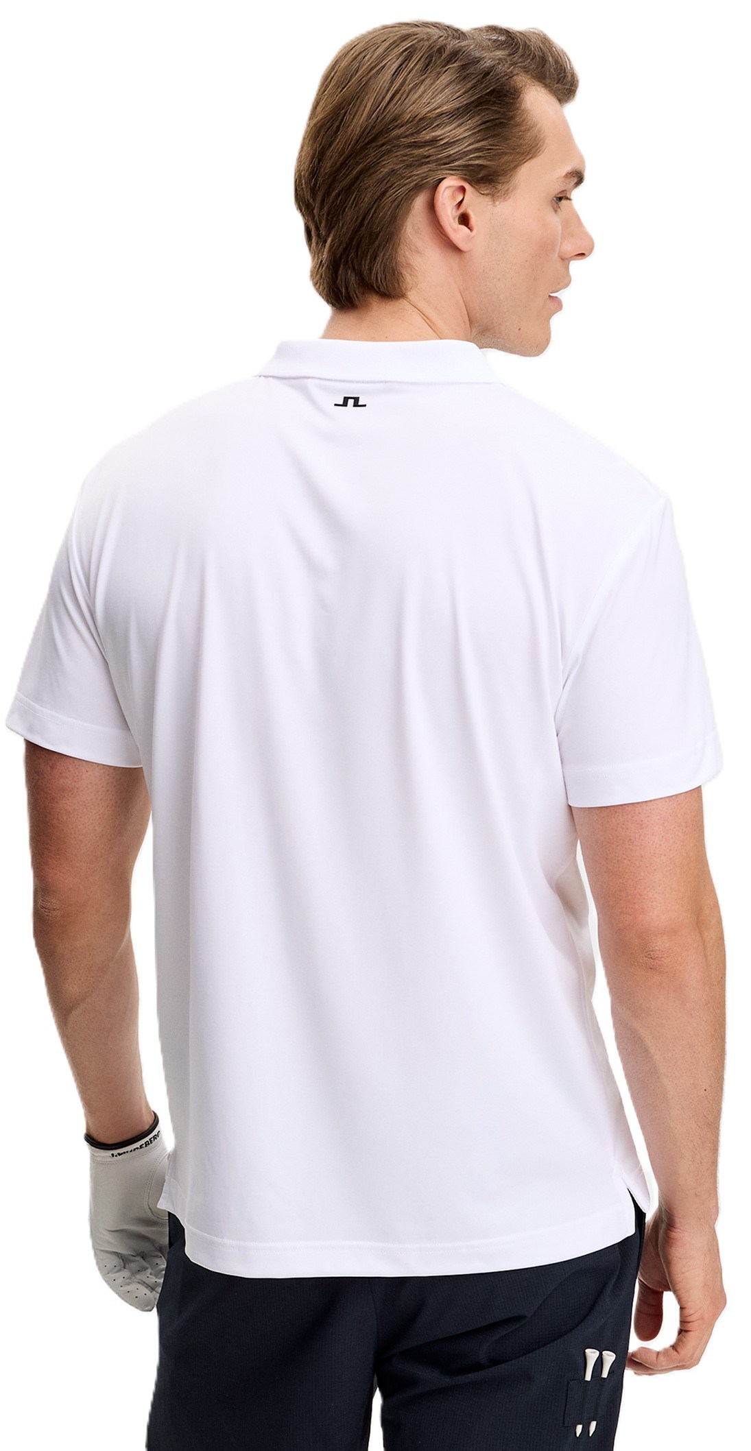 J.Lindeberg Lionel pánské polo, bílé
