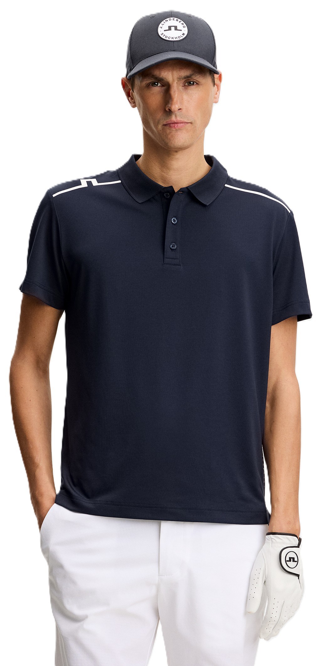J.Lindeberg Lionel pánské polo, JL Navy