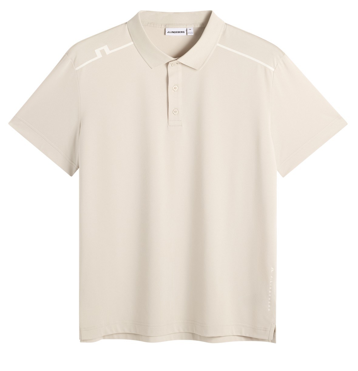 J.Lindeberg Lionel pánské polo, moonbeam