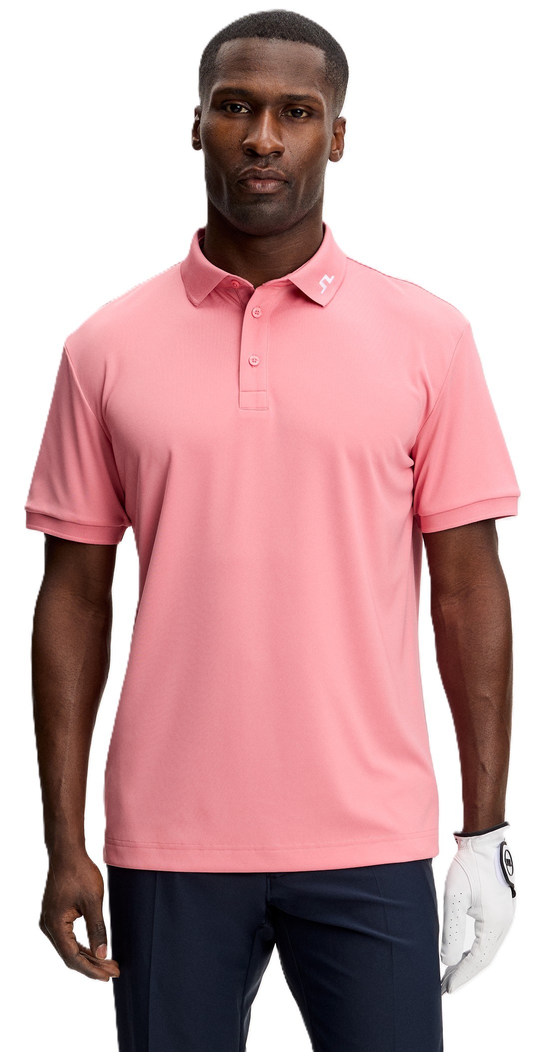 J.Lindeberg KV pánské polo, flamingo plume
