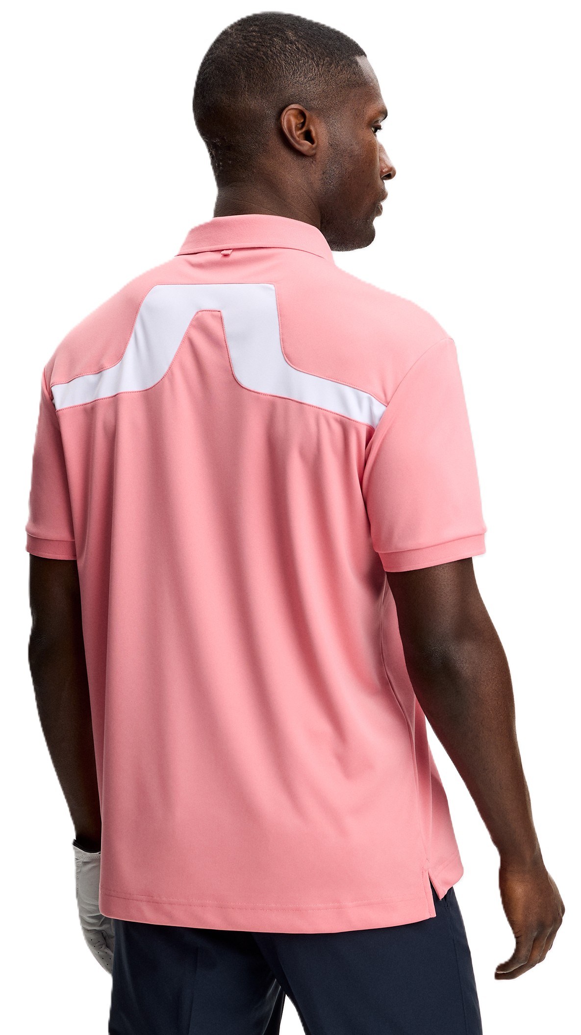 J.Lindeberg KV pánské polo, flamingo plume
