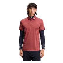 J.Lindeberg Tour Tech Slim Fit pánské polo, apple butter