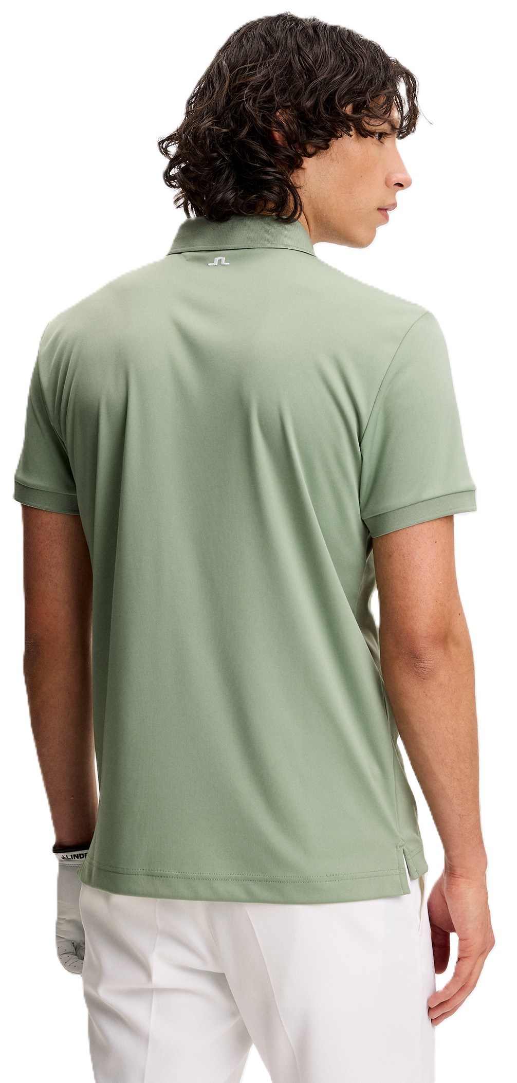 J.Lindeberg Tour Tech Slim Fit pánské polo, hedge green