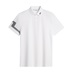 J.Lindeberg Heath pánské polo, bílé