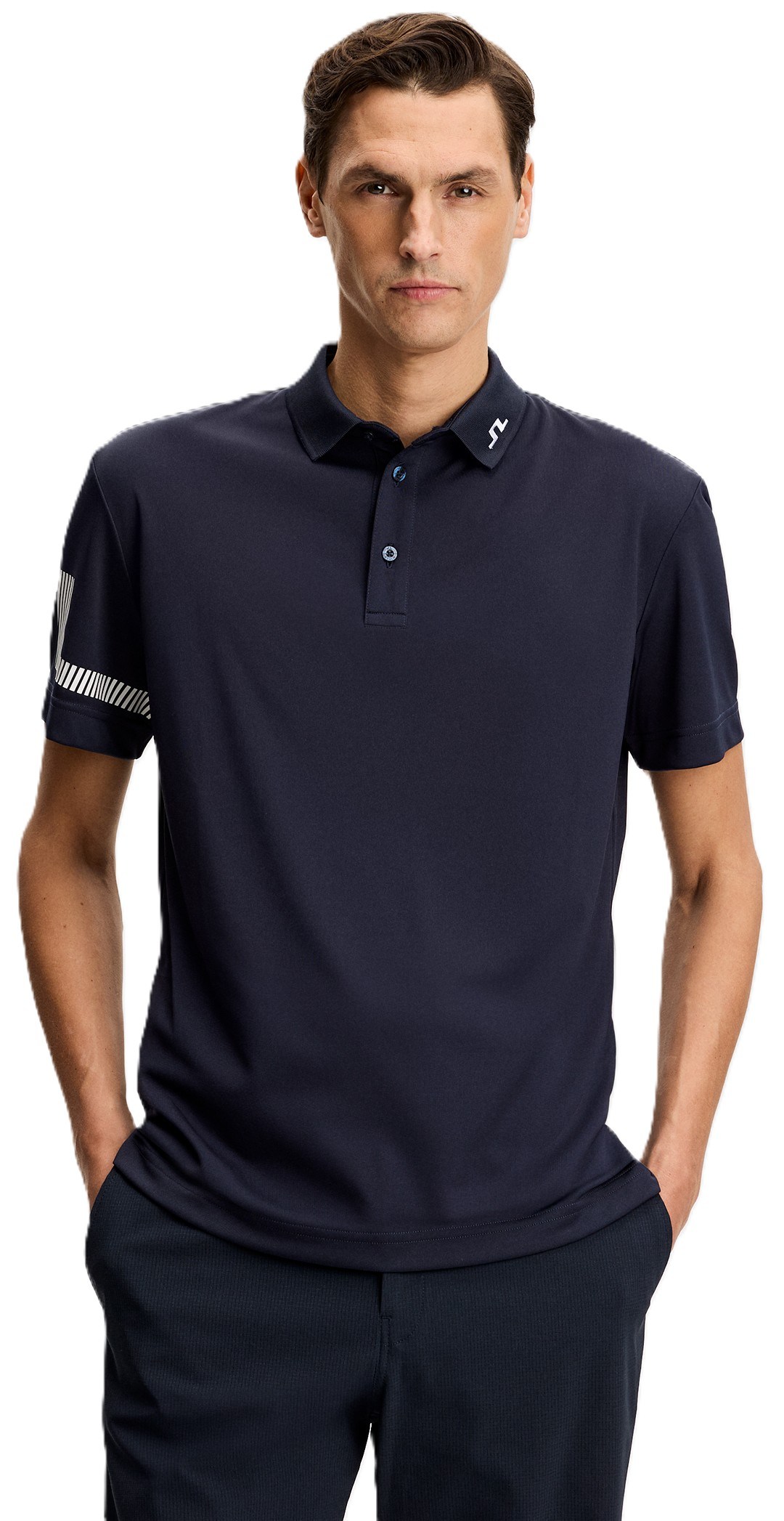 J.Lindeberg Heath pánské polo, JL Navy