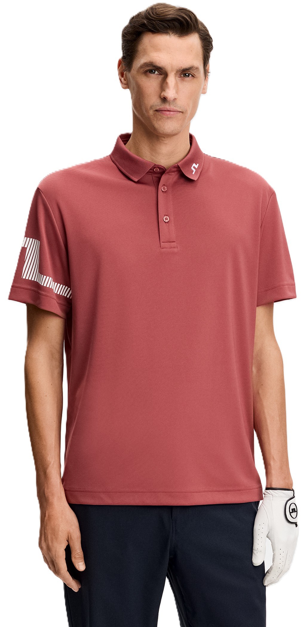 J.Lindeberg Heath pánské polo, apple butter