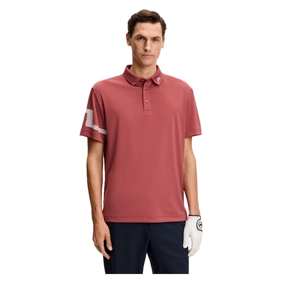 J.Lindeberg Heath pánské polo, apple butter