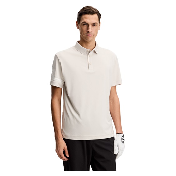 J.Lindeberg Heath pánské polo, moonbeam