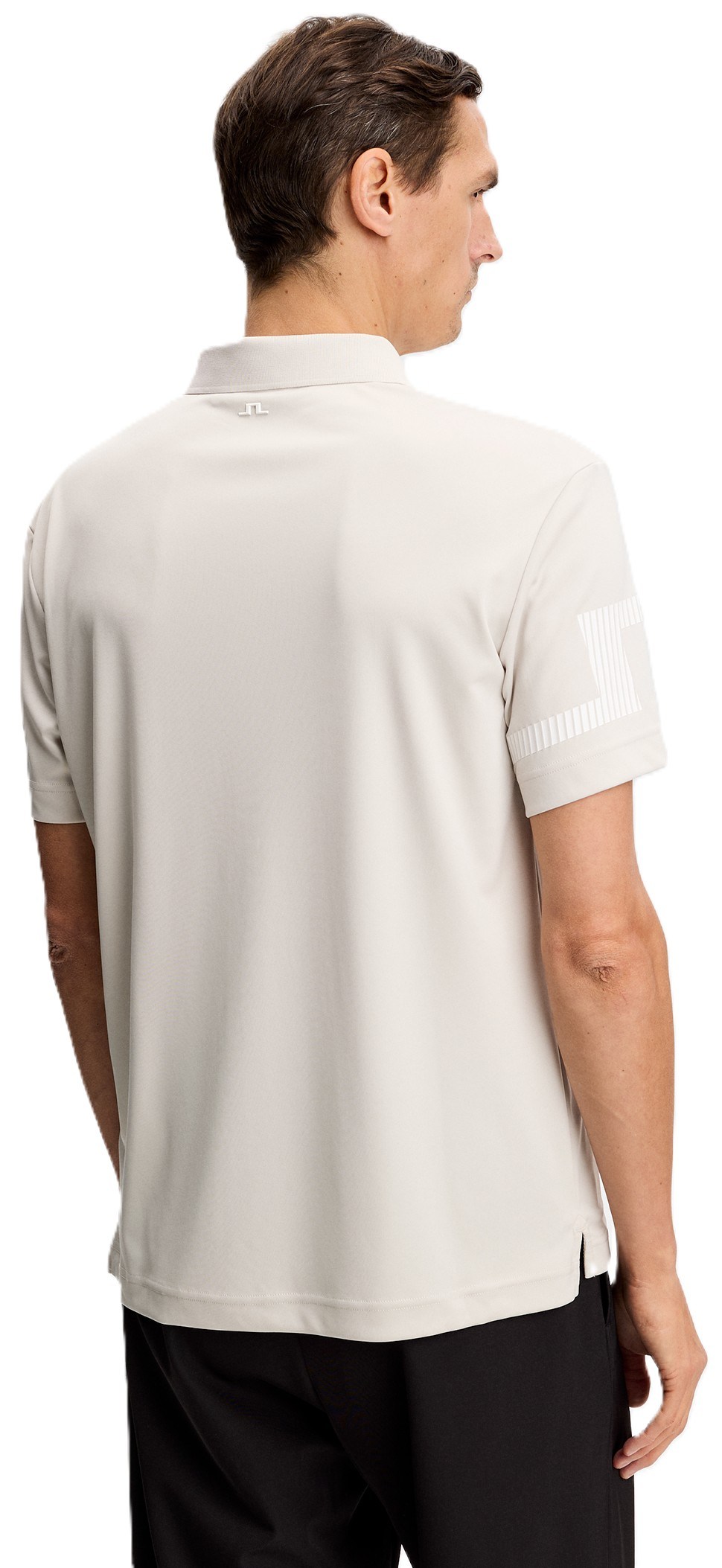 J.Lindeberg Heath pánské polo, moonbeam