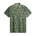 J.Lindeberg Tour Tech Print pánské polo, oak green