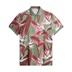 J.Lindeberg Tour Tech Print pánské polo, paradise hedge green