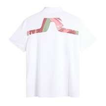 J.Lindeberg KV Print pánské polo, paradise hedge green