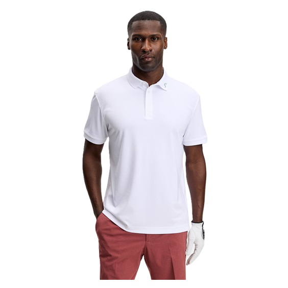 J.Lindeberg KV Print pánské polo, paradise hedge green