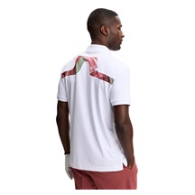 J.Lindeberg KV Print pánské polo, paradise hedge green