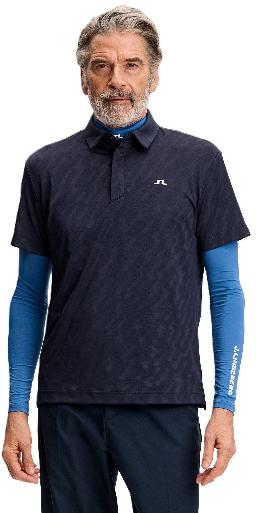 J.Lindeberg Wilhelm pánské polo, JL Navy