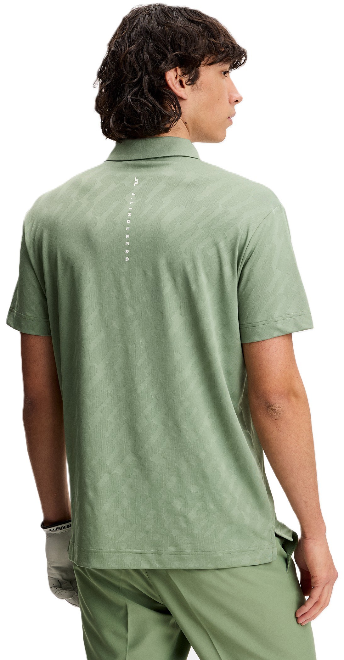 J.Lindeberg Wilhelm pánské polo, hedge green