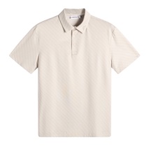 J.Lindeberg Tod Print pánské polo, flight bridge moonbeam