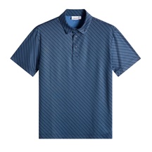 J.Lindeberg Tod Print pánské polo, flight bridge navy fed