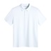 J.Lindeberg Tod Print pánské polo, flight bridge white sky