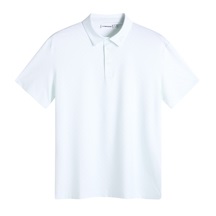 J.Lindeberg Tod Print pánské polo, flight bridge white sky