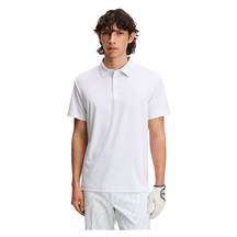 J.Lindeberg Tod Print pánské polo, flight bridge white sky