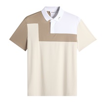 J.Lindeberg Rody pánské polo, moonbeam