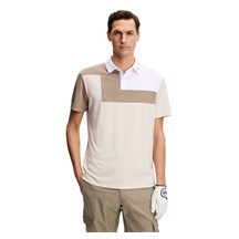 J.Lindeberg Rody pánské polo, moonbeam
