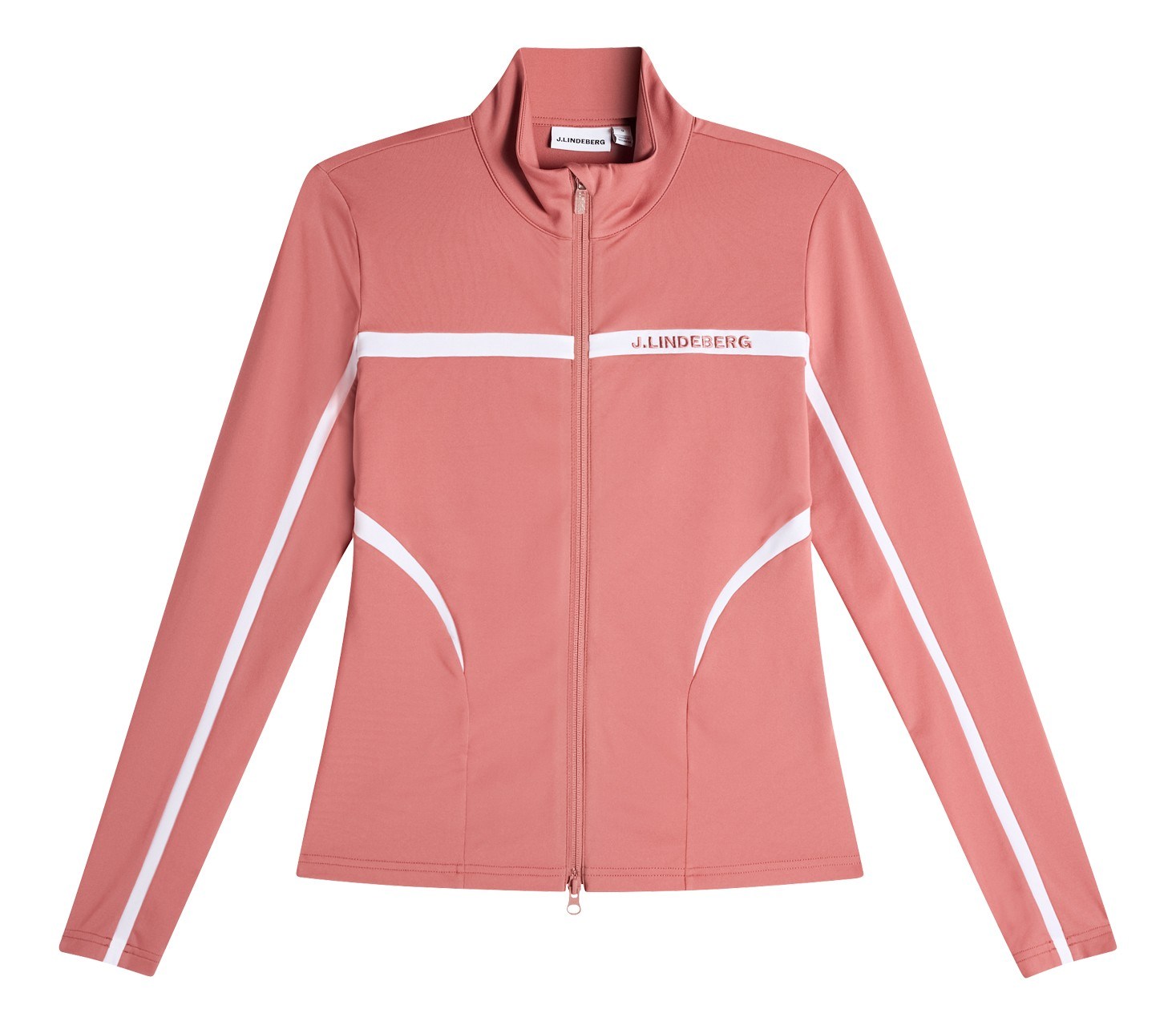 J.Lindeberg Janice Mid layer dámská mikina, withered rose