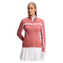 J.Lindeberg Janice Mid layer dámská mikina, withered rose