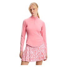 J.Lindeberg Adiola Quarter Zip Mid Layer dámská mikina, flamingo plume