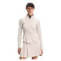 J.Lindeberg Adiola Quarter Zip Mid Layer dámská mikina, moonbeam