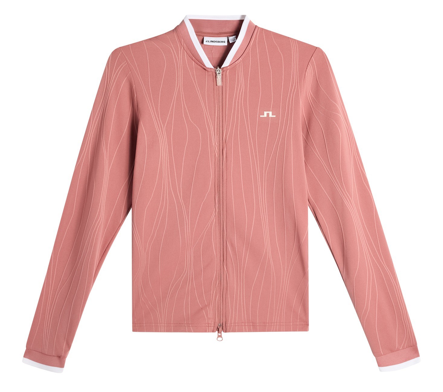 J.Lindeberg Susanna Mid Layer dámská mikina, withered rose