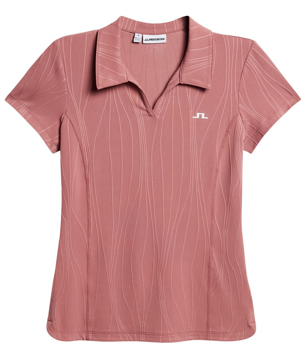 J.Lindeberg Marlie dámské polo, withered rose
