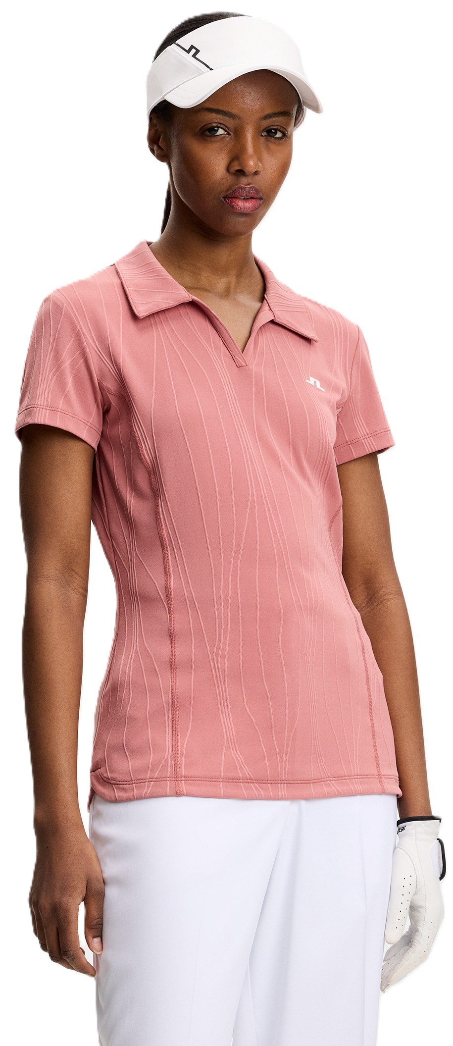 J.Lindeberg Marlie dámské polo, withered rose