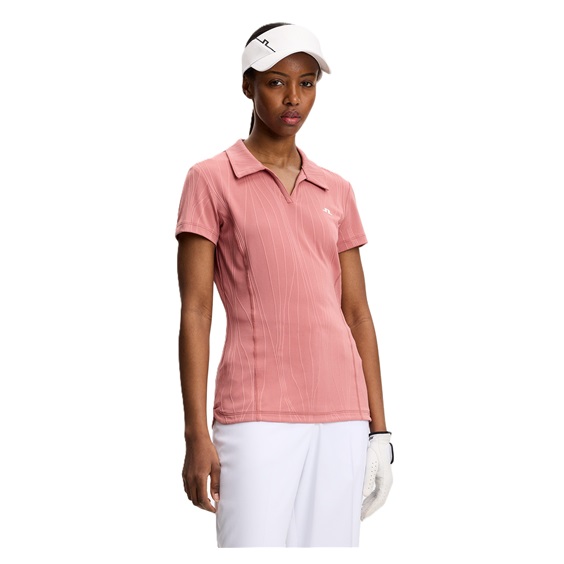 J.Lindeberg Marlie dámské polo, withered rose