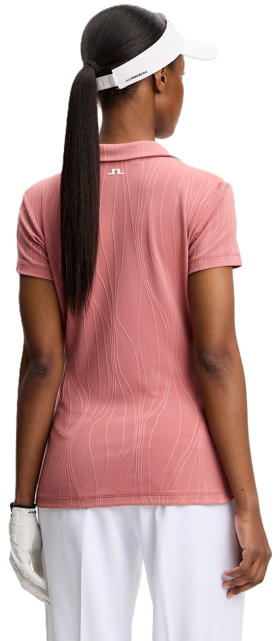 J.Lindeberg Marlie dámské polo, withered rose