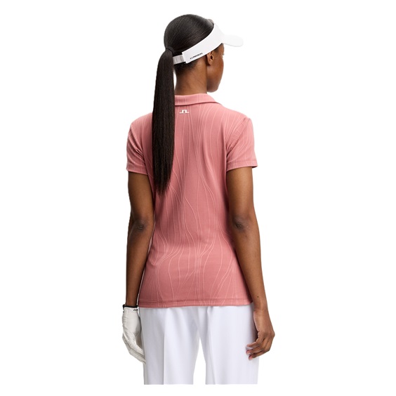 J.Lindeberg Marlie dámské polo, withered rose
