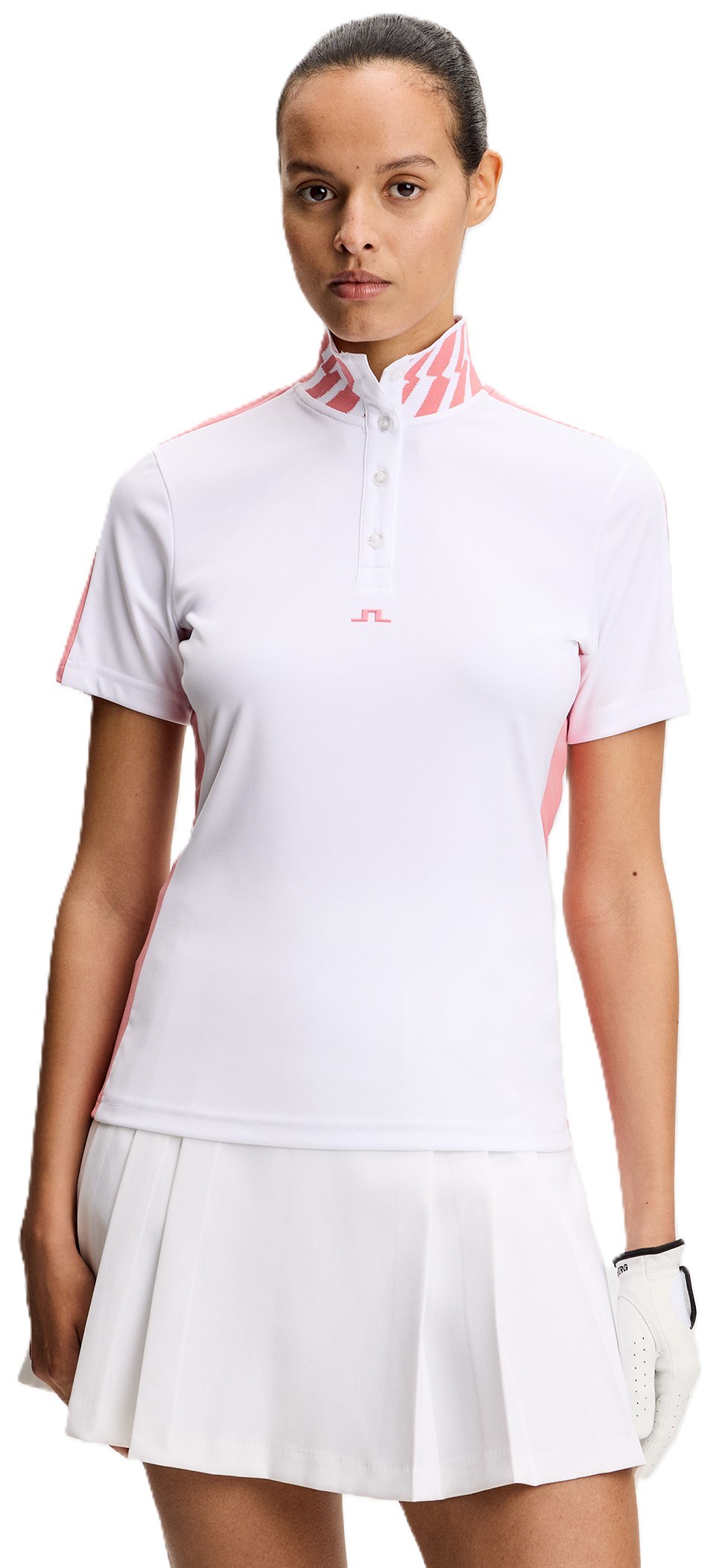 J.Lindeberg Pip dámské polo, bílé