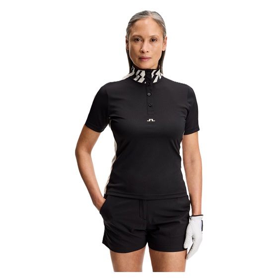 J.Lindeberg Pip dámské polo, černé