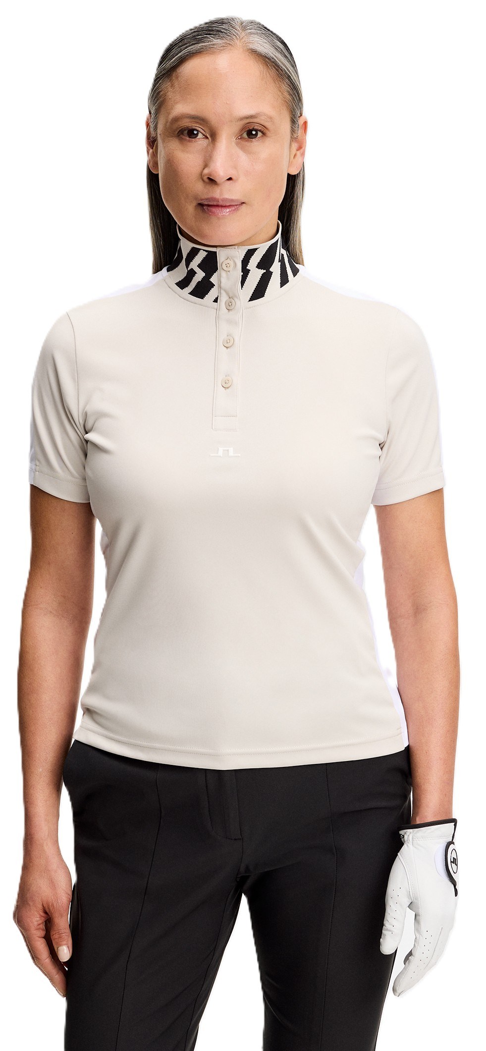 J.Lindeberg Pip dámské polo, moonbeam